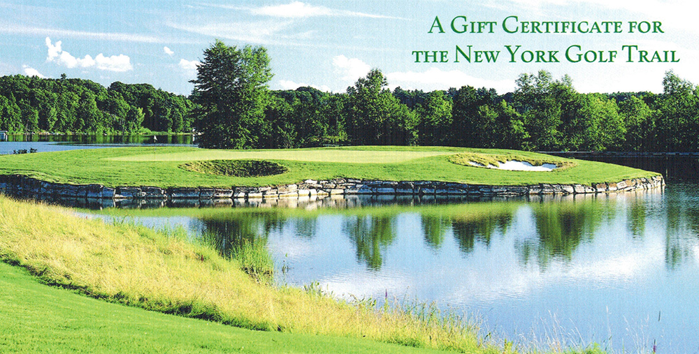 NY Golf Trail Gift Certificate